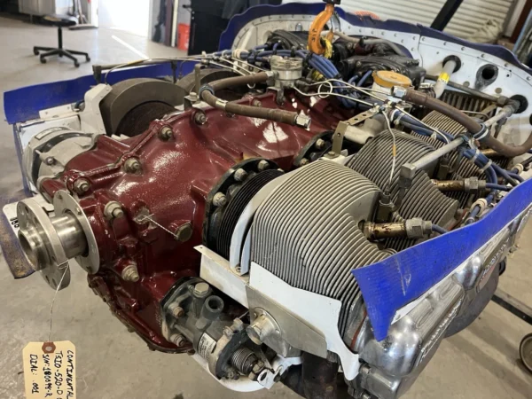 Continental TSIO-520-D 1575 ESMOH W/Turbo & Accessories Seen .001 Beech Cessna