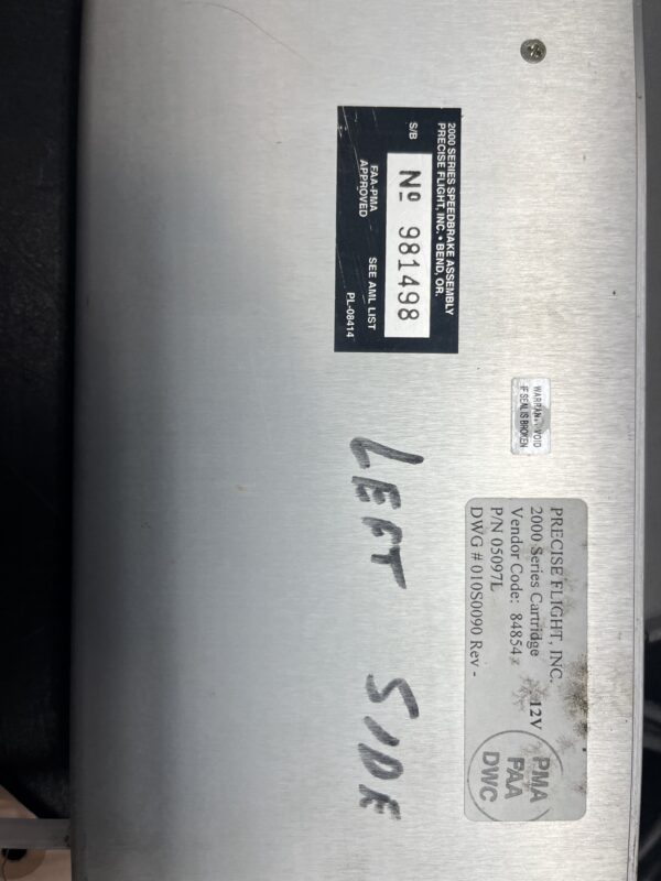 Precise Flight Inc. 2000 Series Cartridge Speed Brakes - Image 8
