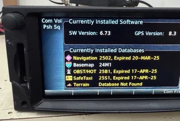 Garmin 011-02256-00 GTN 650 non xi WAAS GPS NAV COM W/Tray Backplate Harness No Data Card - Image 2