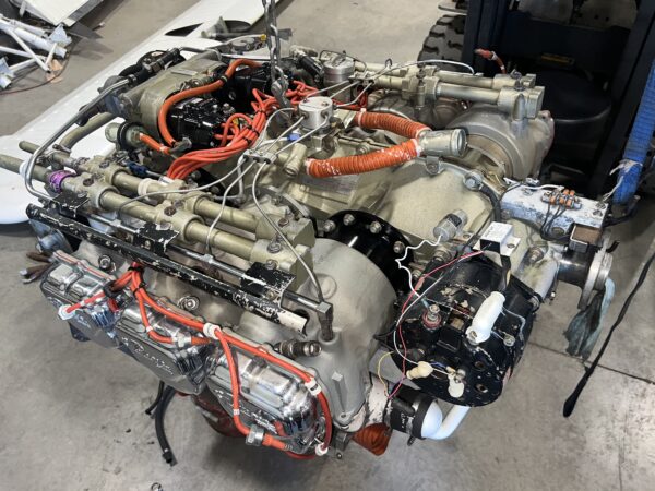 Continental TSIOL-550-A 1568 SMOH W/Turbo & Accs. Liquid Cooled Non Prop Strike L/H
