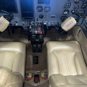 1979 Cessna 414A Complete Interior Tan Seats 7 W/Commode Panels Plastics & Trim