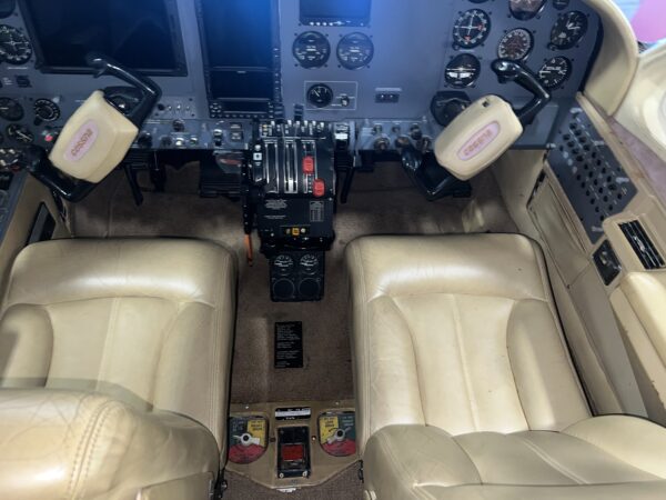 1979 Cessna 414A Complete Interior Tan Seats 7 W/Commode Panels Plastics & Trim
