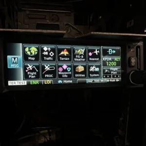 Garmin GNX 375 ADS-B XPDR GPS W/Tray Backplate Harness 011-04378-00