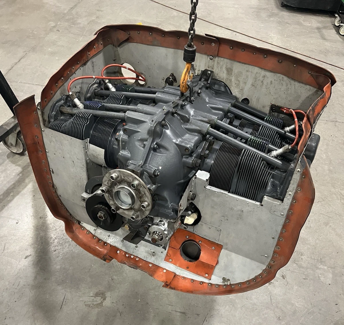 Lycoming O-320-E2D 680 SMOH Wide Deck Engine Cessna 172L LSA EXP
