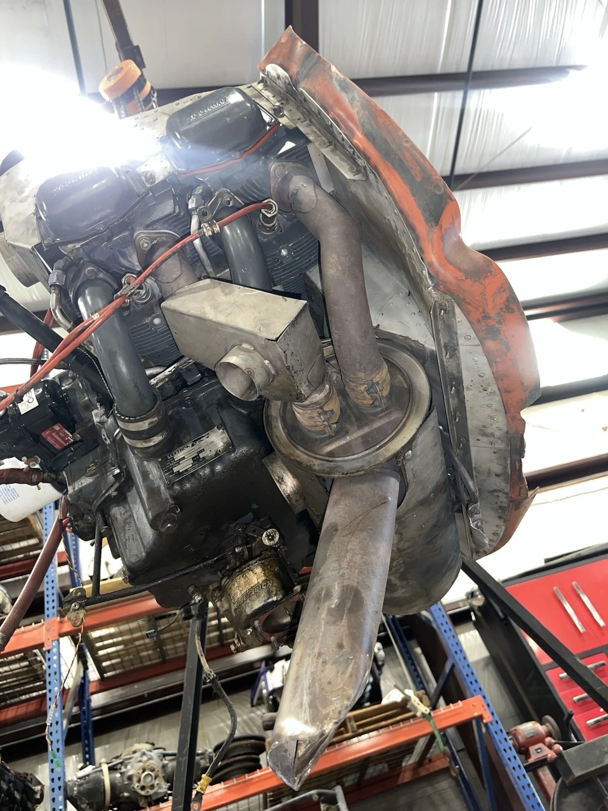 Lycoming O-320-E2D 680 SMOH Wide Deck Engine Cessna 172L LSA EXP - Image 2