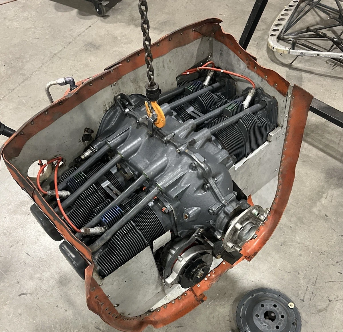 Lycoming O-320-E2D 680 SMOH Wide Deck Engine Cessna 172L LSA EXP - Image 3